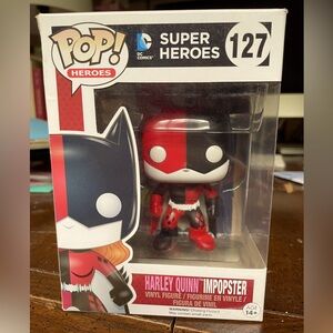 Funko Pop Heroes Harley Quinn Impopster #127 ( box 📦 shows wear)